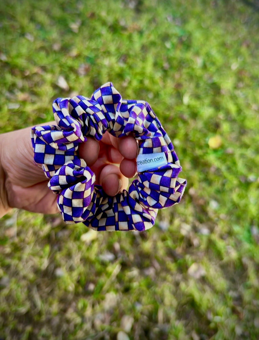 Checkered Purple (Mini)