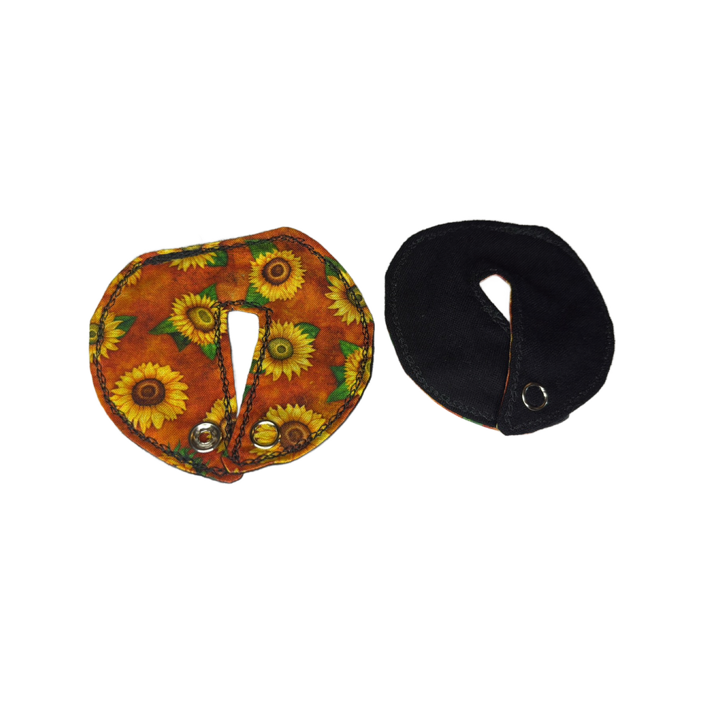 Orange Sunflower (2 Pack) Tummy Button Pads