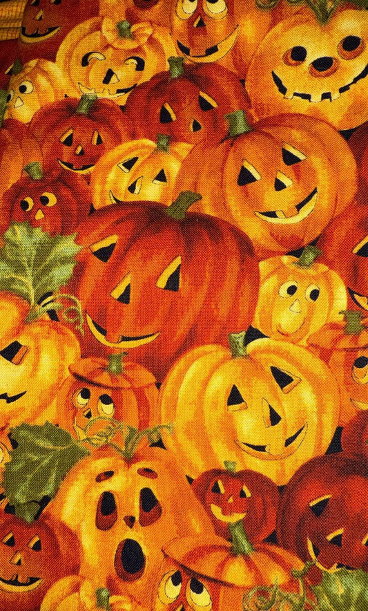 Jack-O- Lanterns Scrunchie (Skinny)