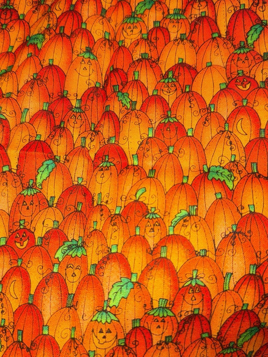 Small Jack-O-Lanterns Scrunchie (Regular)