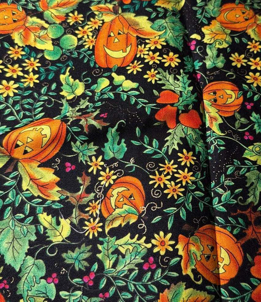 Pumpkin Patch Scrunchie (Mini)