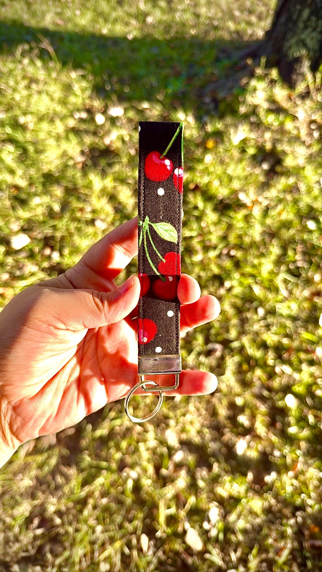 Cherry Keychain