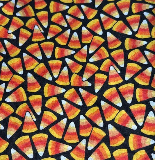 Candy Corn (Medium) Scrunchie (Mini)