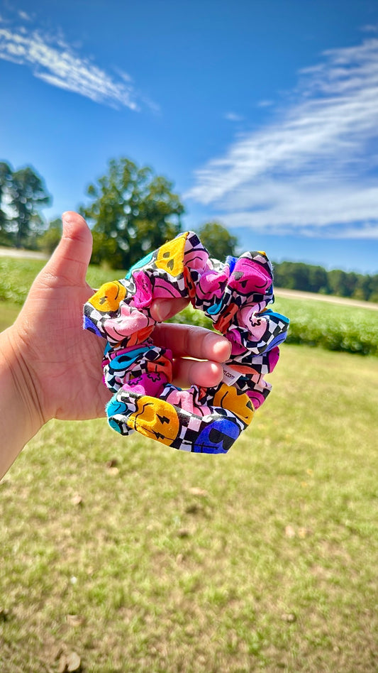Smiley Face Scrunchie (Regular)