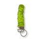 Lime Green Abstract Scrunchie Keychain