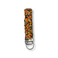 Candy Corn Scrunchie Keychain