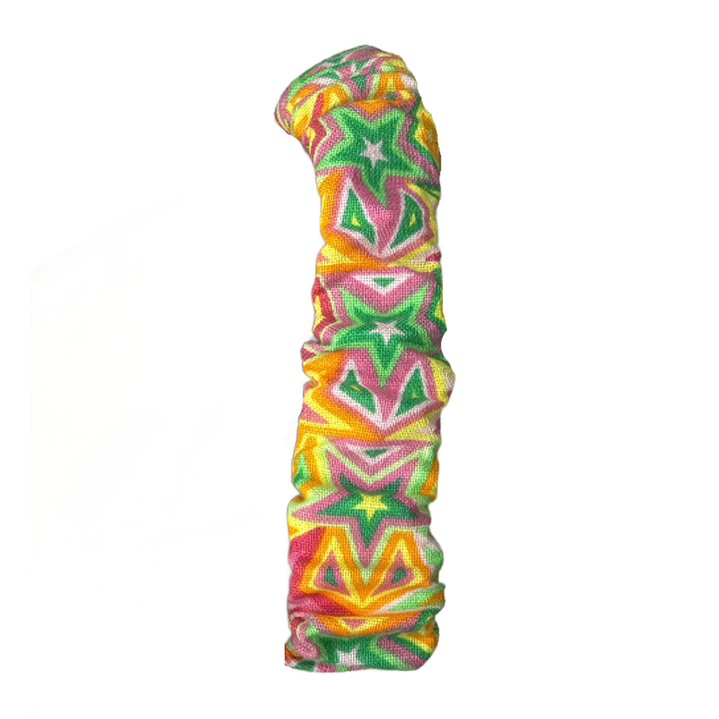 Stars Colorful Scrunchie Keychain