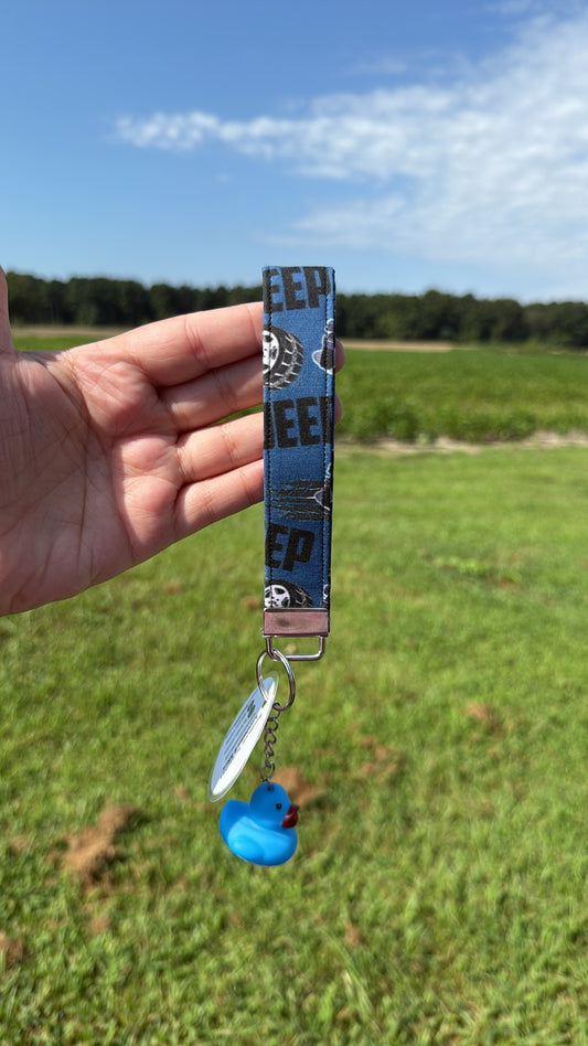 Blue Jeep Keychain (3rd one)