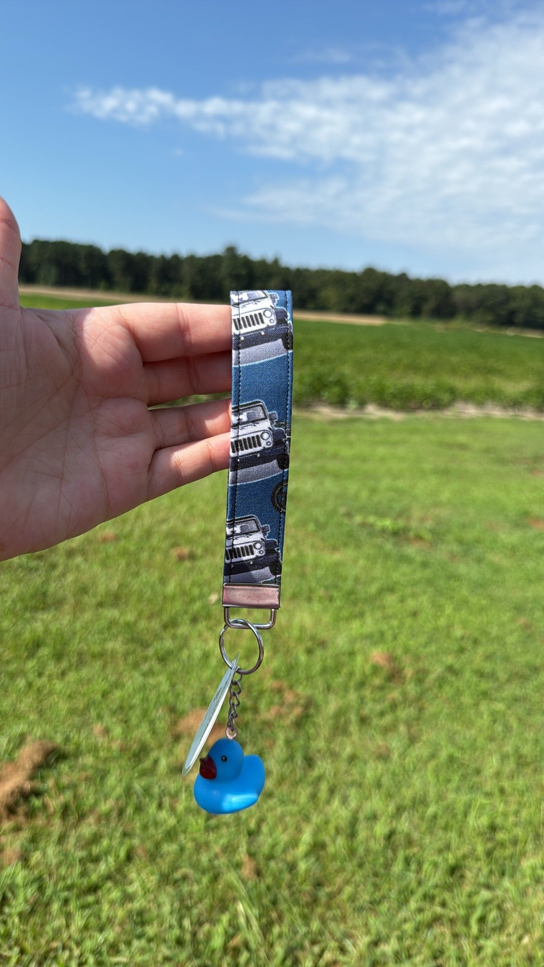 Blue Jeep Keychain (2nd one)