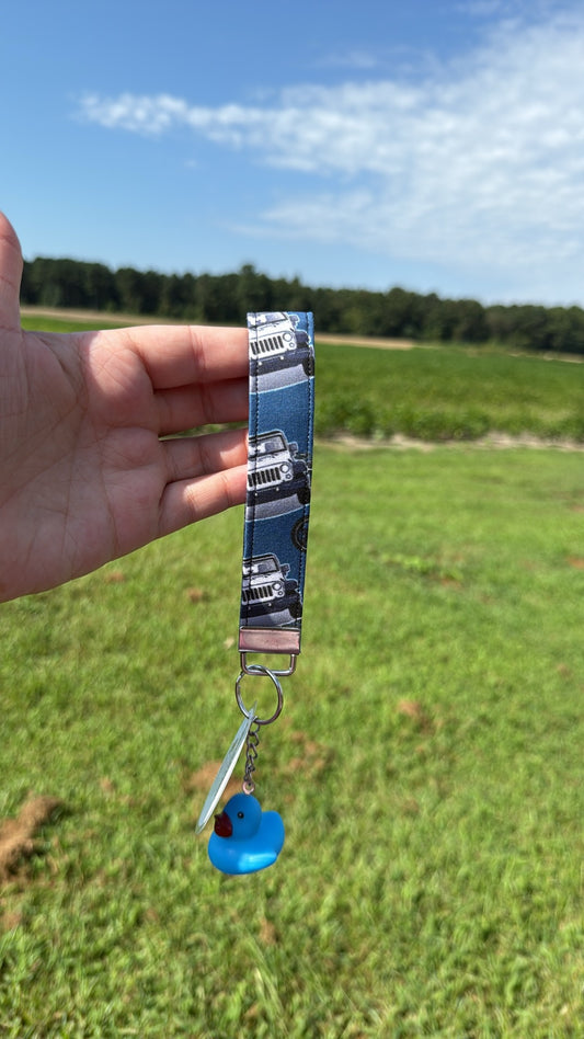 Blue Jeep Keychain (2nd one)