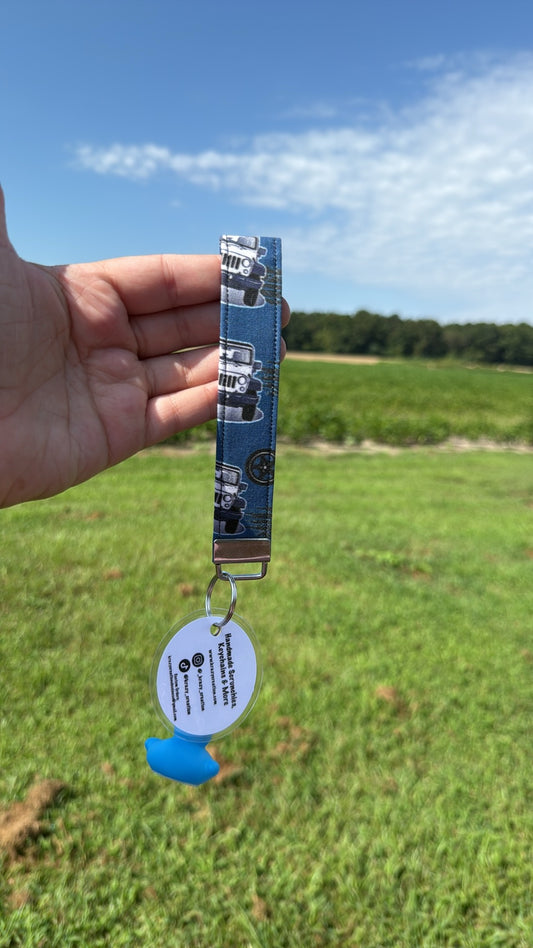 Blue Jeep Keychain (1st one)