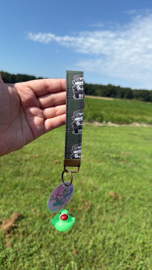 Green Jeep Keychain (4th one)