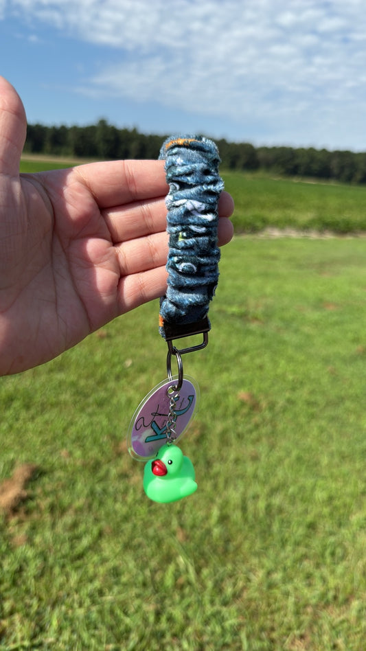 Jeep Camping Scrunchie Leychai