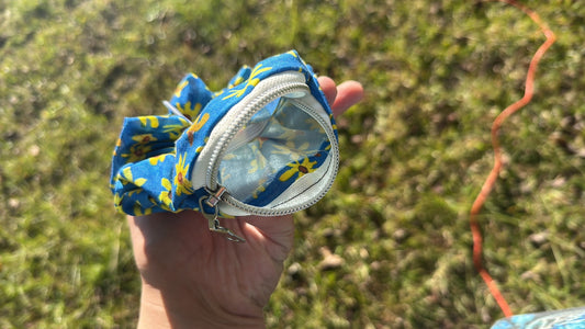 Floral Stash Scrunchie