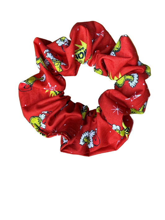 Grinch Scrunchie (Regular Size)