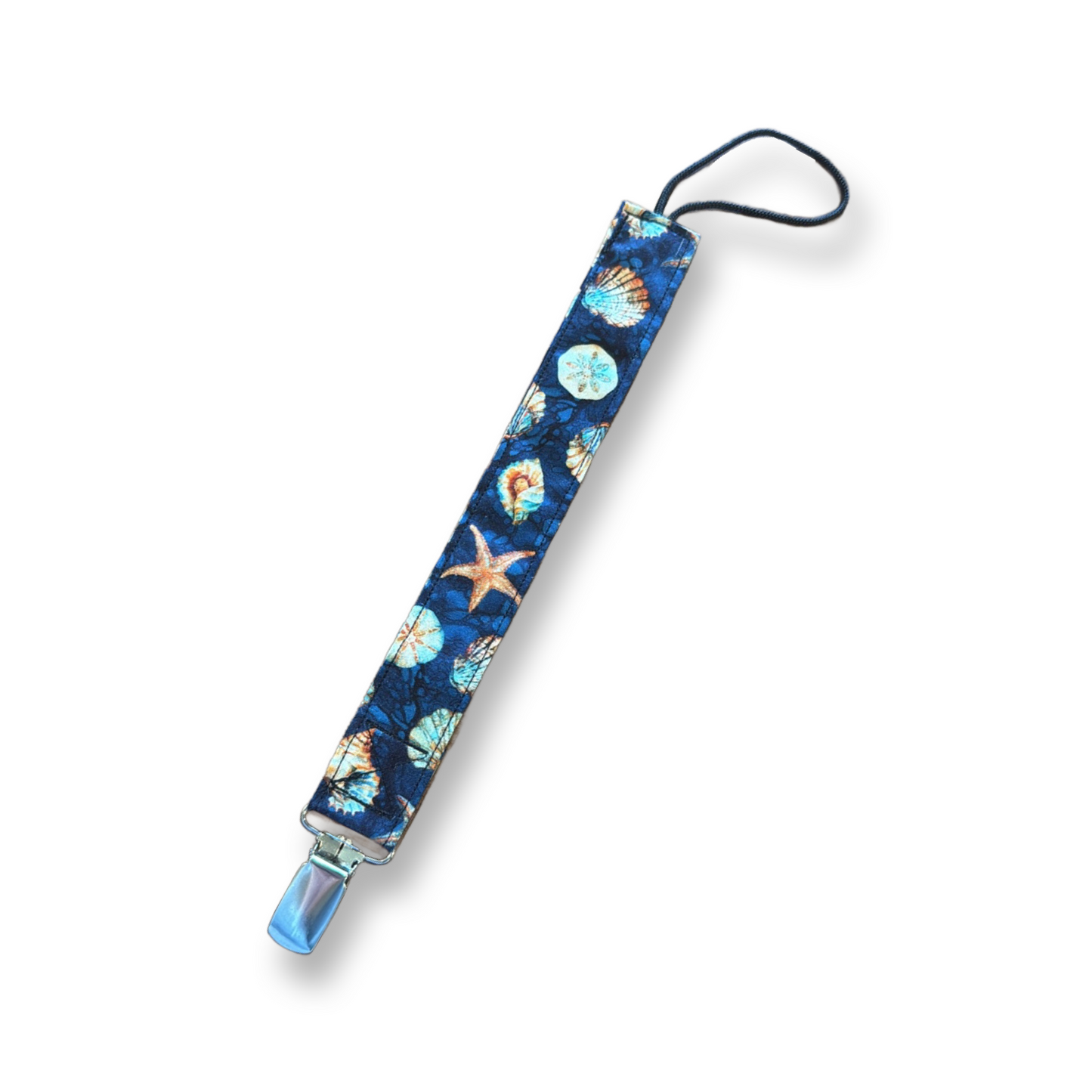 Sea Shell Pacifier Clip (Floppy)