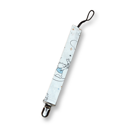Bear Moon Pacifier Clip (Floppy)