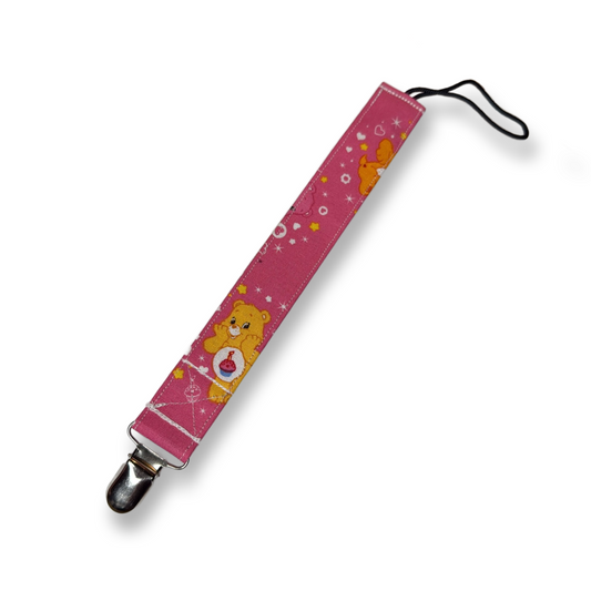 Bear Pacifier Clip (Floppy)