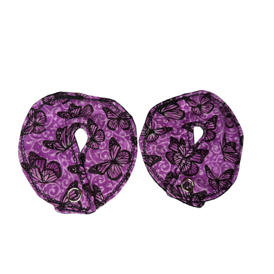Purple Butterfly (2 Pack) Tummy Button Pads