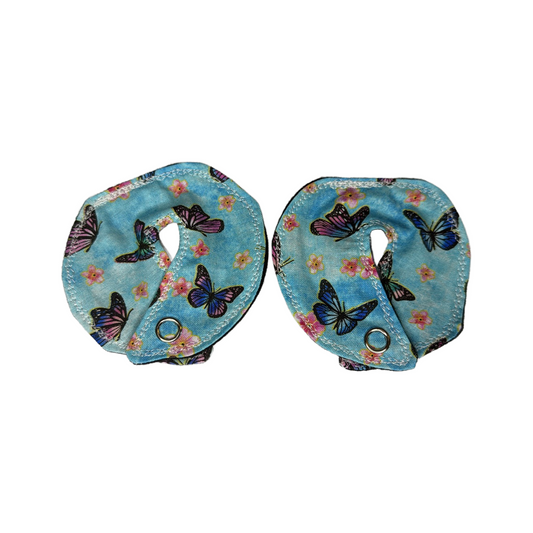 Blue Butterfly (2 pack) Tummy Button Pads