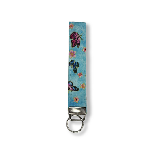 Butterfly Blue Keychain