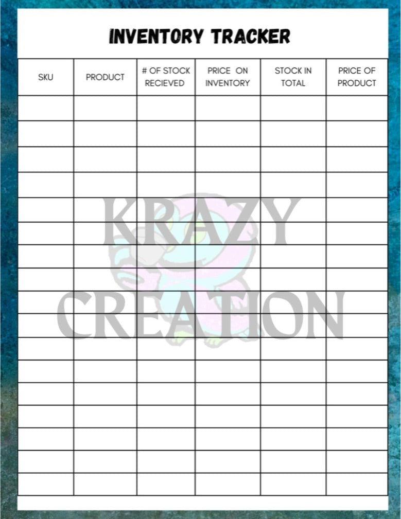 Inventory Tracker (Shipped to you)