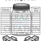 Savings Jar Sheet (Emailed to you)