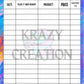 Expense Tracker (Emailed to you)