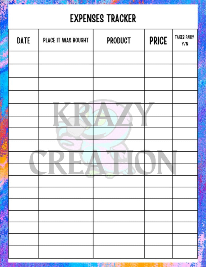 Expense Tracker (Shipped to you)